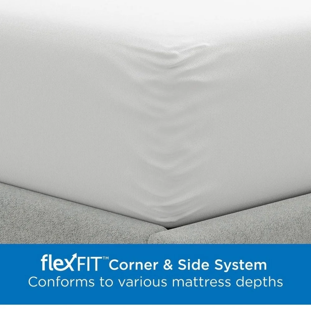 New Allerease Full Maximum Waterproof Allergy and Bedbug Protection Zippered